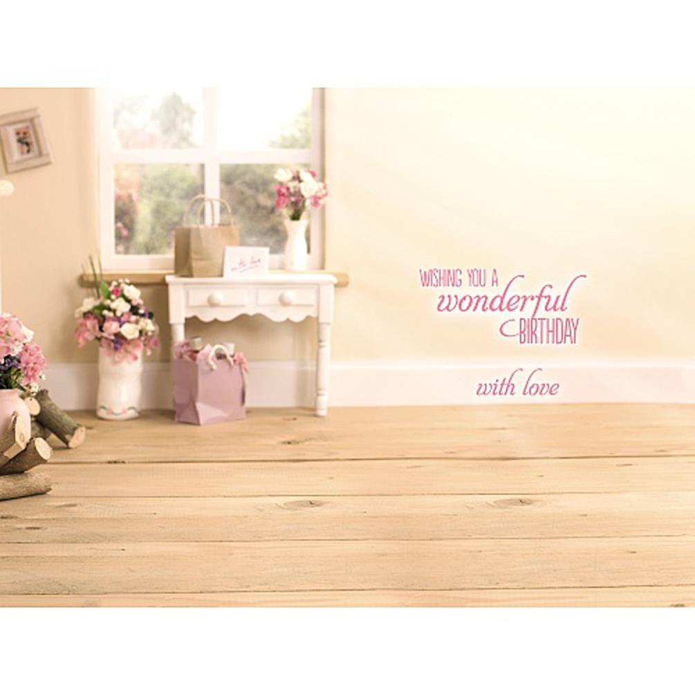 3D Holographic Auntie Flowers With Love Me to You Bear Birthday Card Extra Image 1